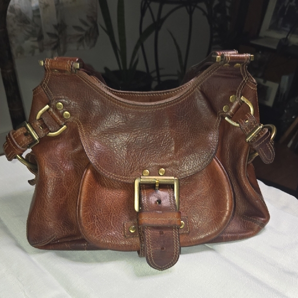 Mulberry Handbags - Vintage Mulberry Brown Satchel